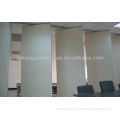 Movable soundproof office partition wall